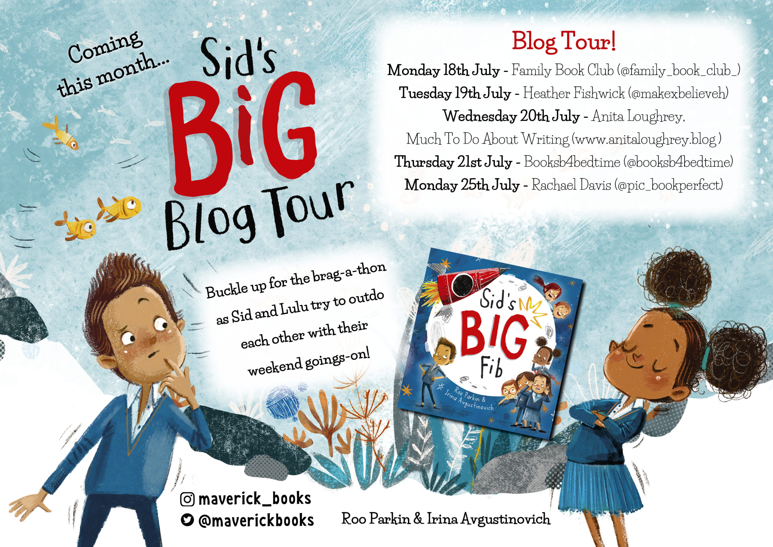 Day 2: Sid's Big Blog Tour - Maverick Children's Books